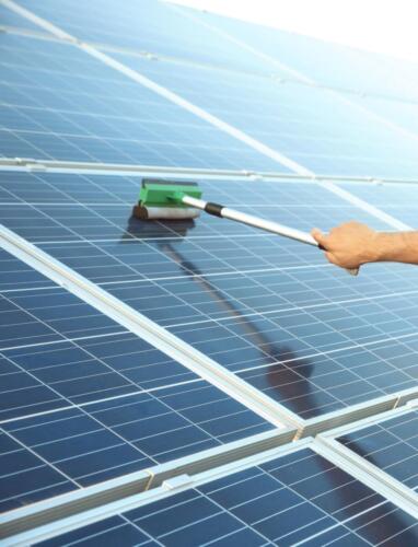 Washing of Solar Panels
